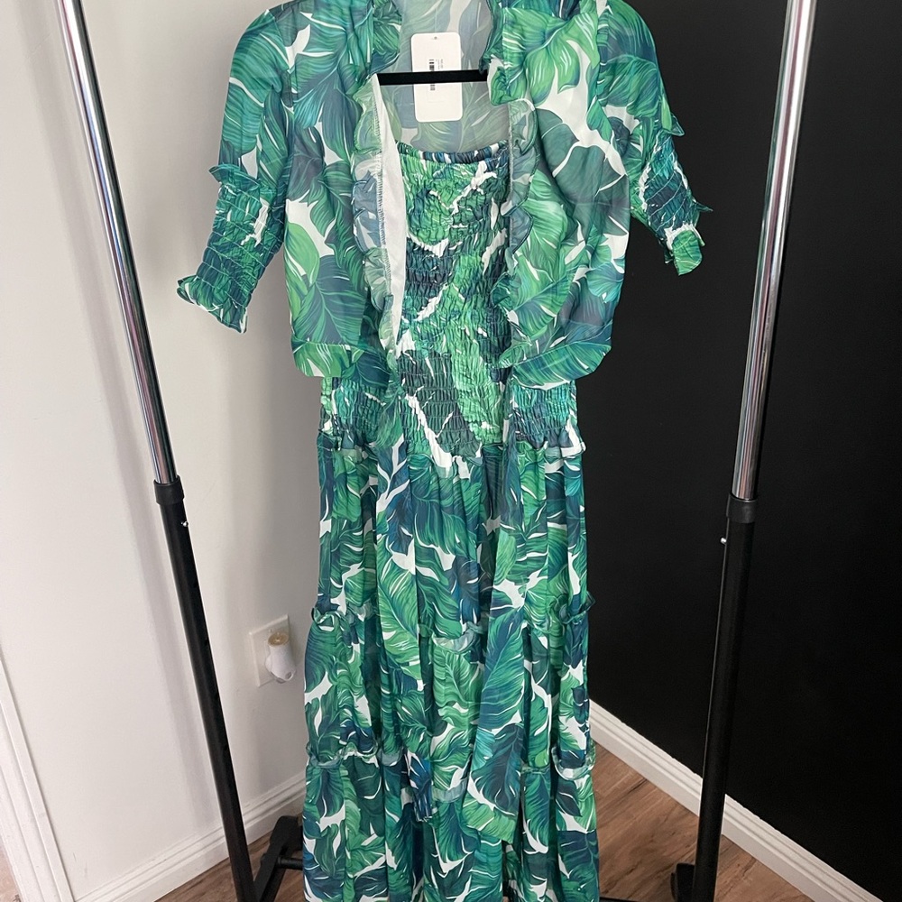 Blouse skirt set
